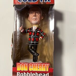 Don Cherry Bobblehead - Red & Black Plaid Jacket